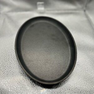 Cast Iron 10  Oval Serving Griddle"